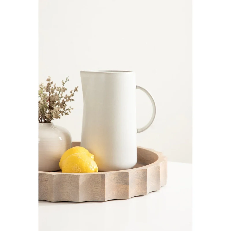 Kate and Laurel Lissi Round Tray