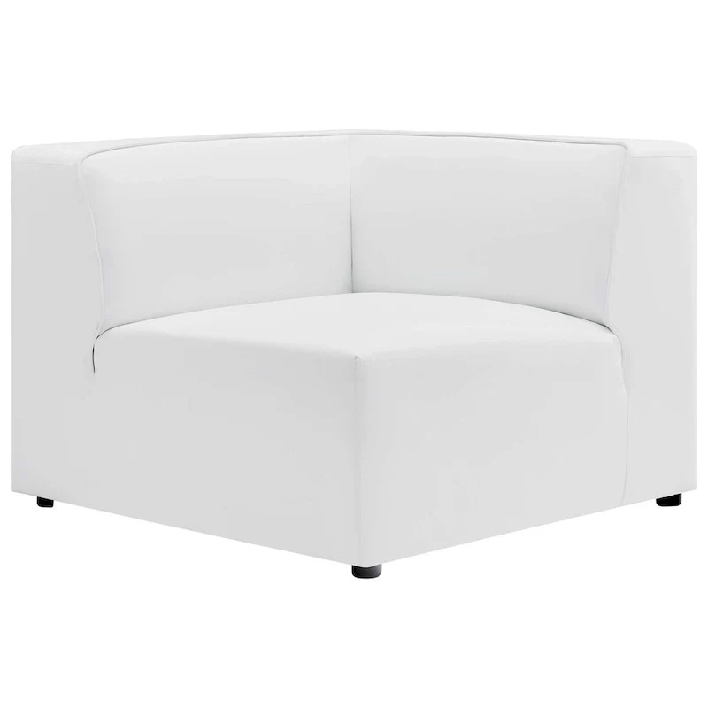 Mingle Vegan Leather 5-Piece Sectional Sofa