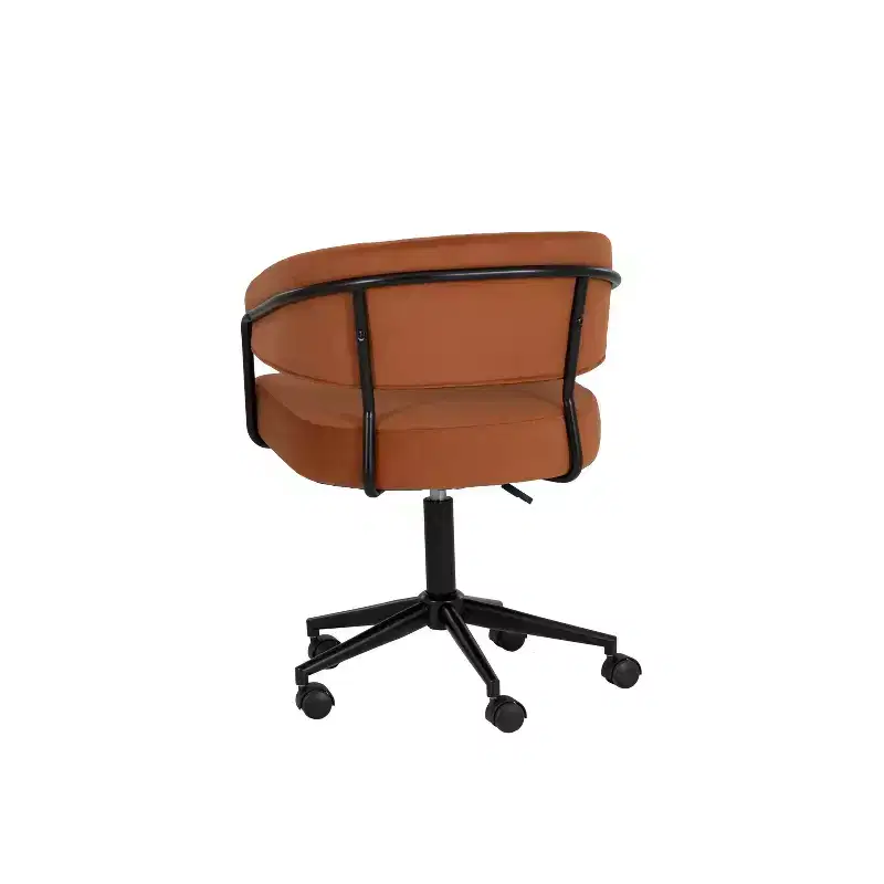 Linon Prestwick Office Chair Caramel