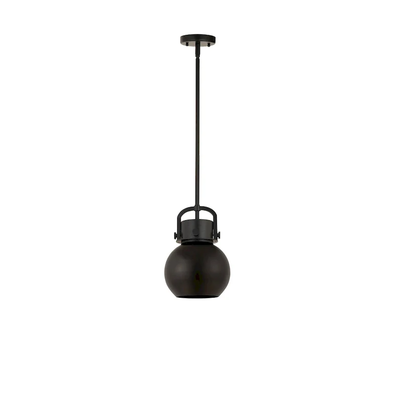Innovations Lighting Newton Metal Sphere - 1 Light 8  Stem Hung Pendant