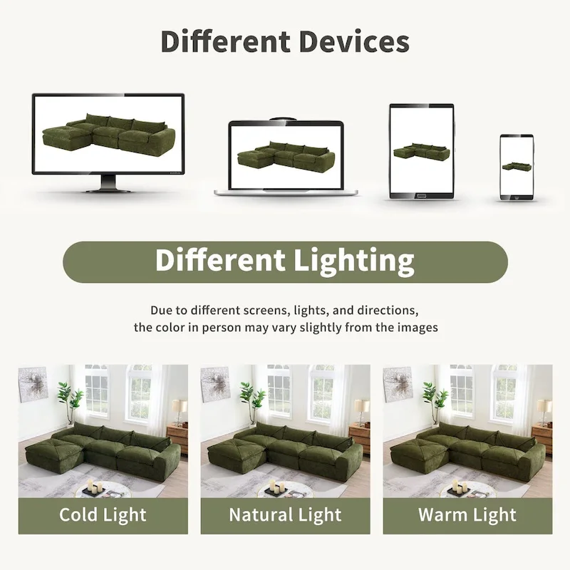 116  Fully Compressed Sofa with High Density Foam,Particle Chenille