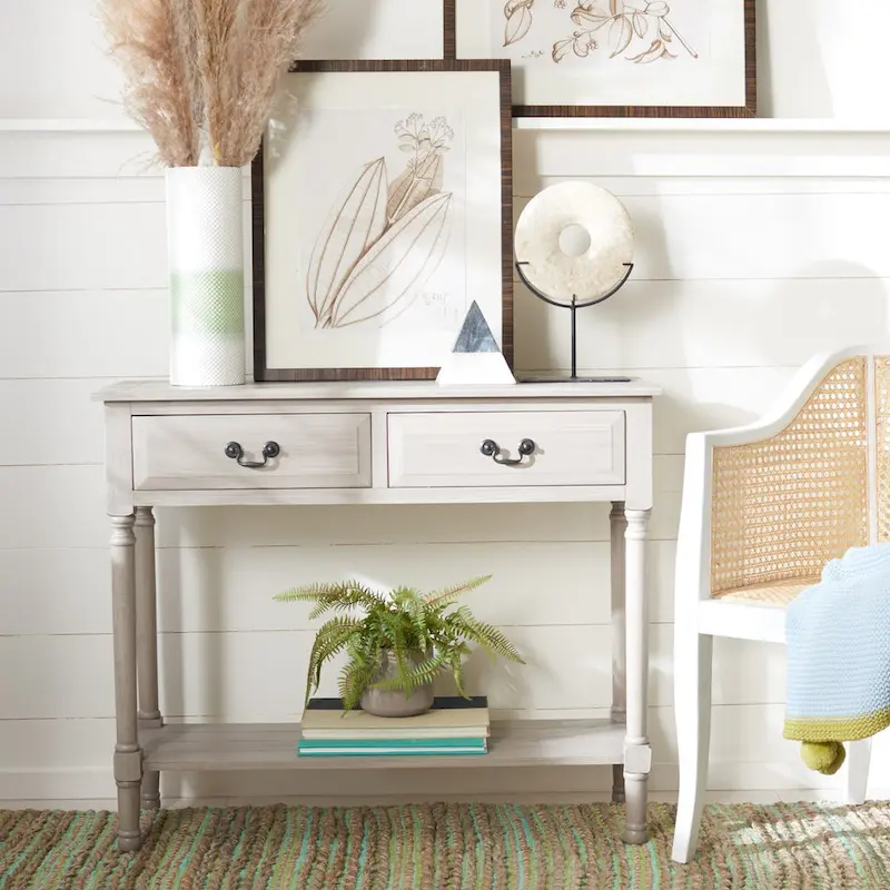 2-Drawer Console Table - 35.5