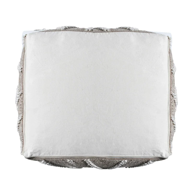 Brinket Boho Cube Yarn Pouf by Christopher Knight Home