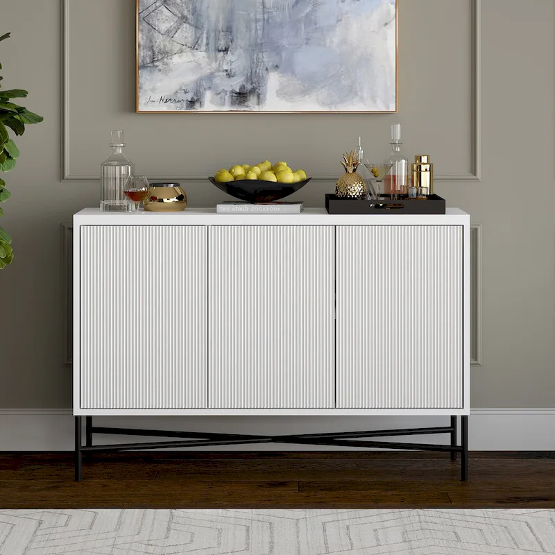 Brighton 48 Wide Rectangular Buffet Table - 47.5 Wide