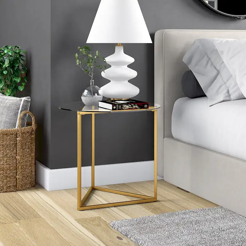 24 Wide Round Side Table - 24 Wide