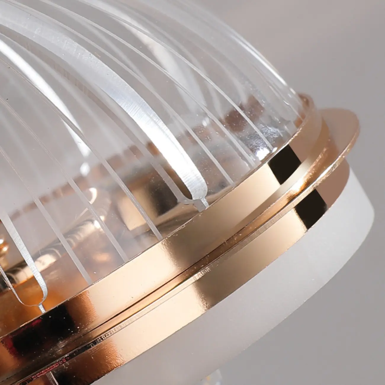 Mini Adjustable Clear Acrylic LED Dining Pendant Light