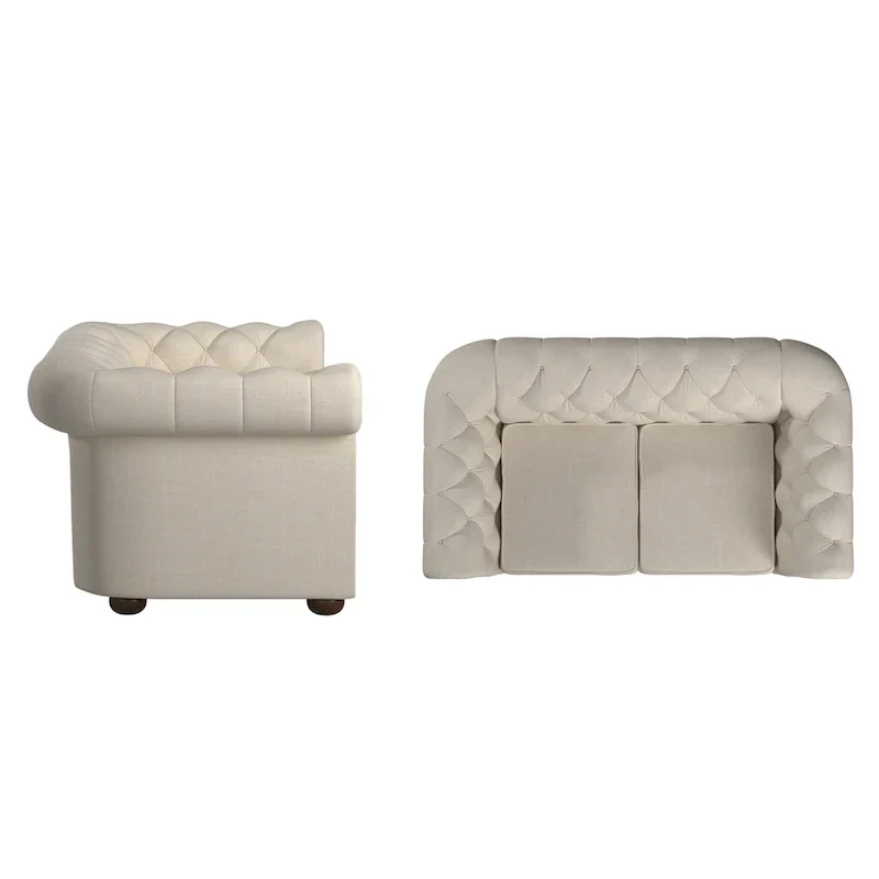 Gdansk Chesterfield Loveseat