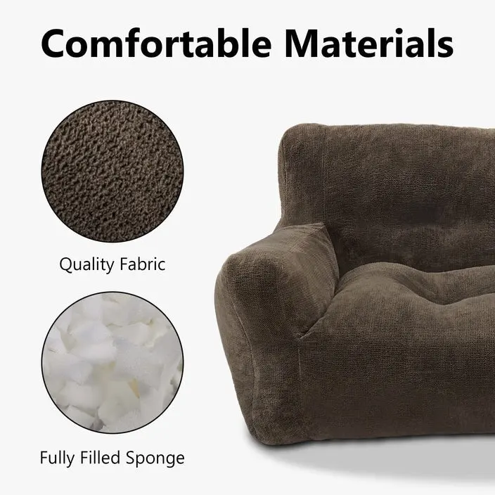 MCombo Pet Couch Sofa Bed Dog Bed for Small Medium Dogs, Fabric 0374