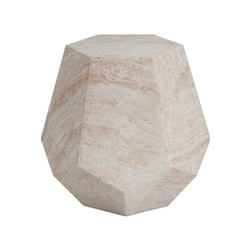 Felix Lightweight Concrete Side Table by Christopher Knight Home