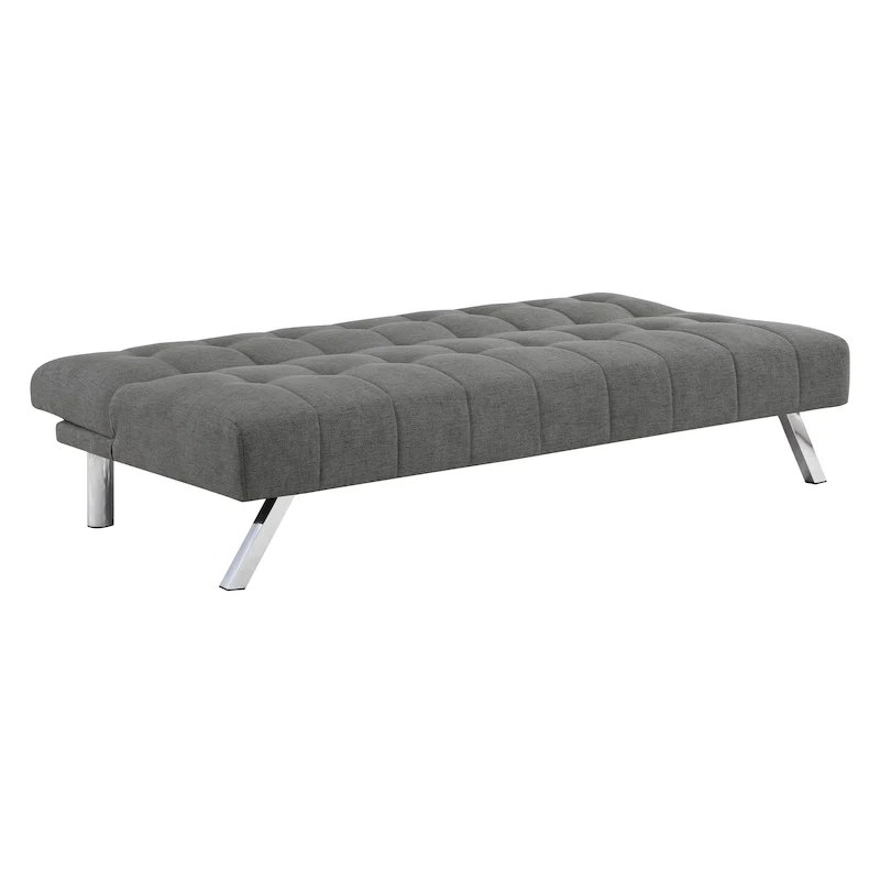 Futon with Stainless Steel Legs