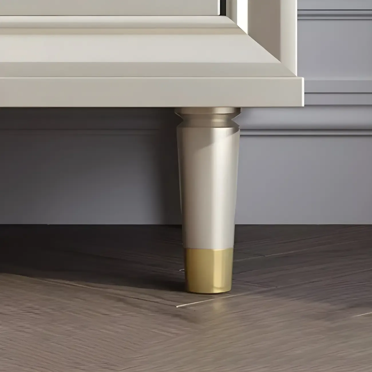 Elegant Off-White Wooden Dressers & Chests with Drawers