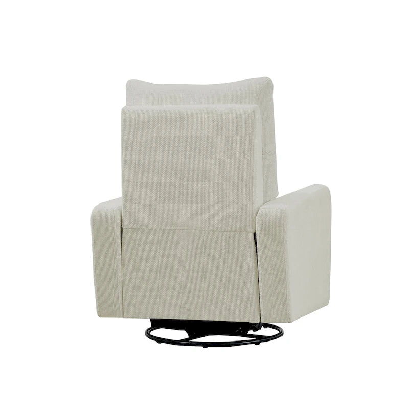 33.5W Power Swivel Glider Recliner with USB Charger