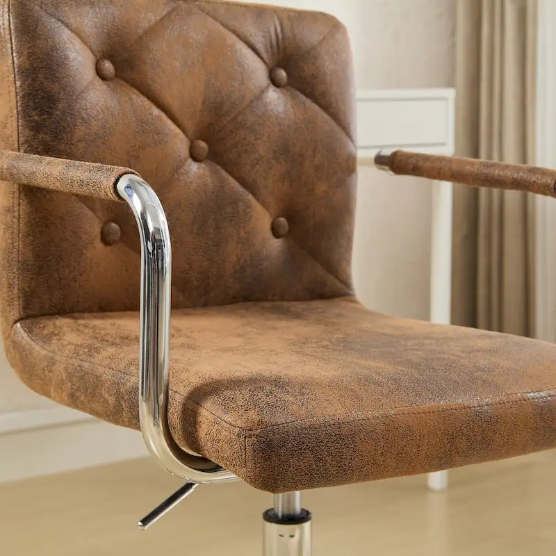 Home Office Desk Chairs 360 Swivel Height-Adjustable Accent Chair