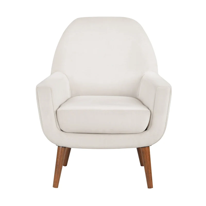 Adrian Mid-Century Velvet Arm Chair by Greyson Living