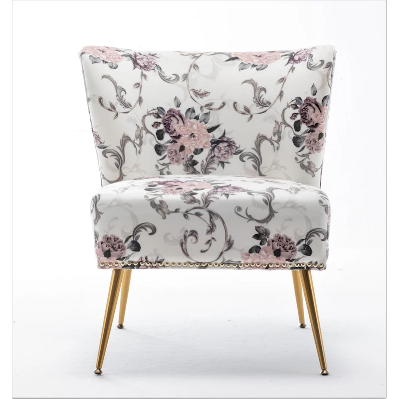 Friant 25W Microfiber Upholstered Slipper Chair