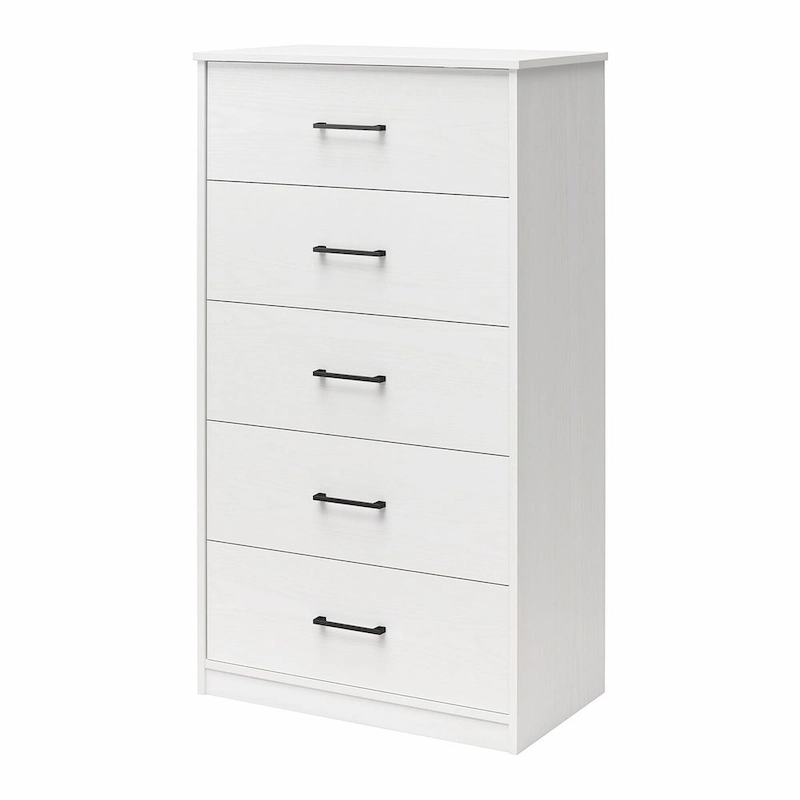 Ameriwood Home BrEZ Build Pearce Tall 5 Drawer Dresser