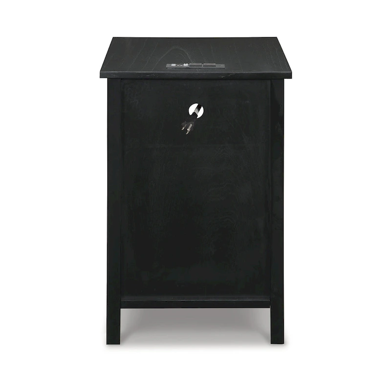 Signature Design by Ashley Treytown Chairside End Table - 16W x 24D x 24H