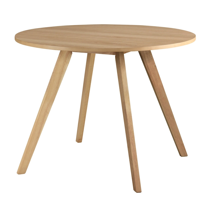 Isla 39.5 Round Wood Dining Table