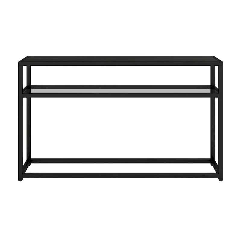 Modern 50 Long Console Table with Shelf