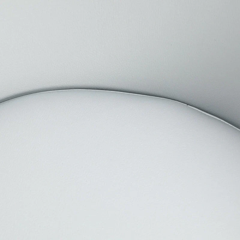 Urbane Upholstered Faux Leather Dining Chair with Powder Coated Steel Legs by LeisureMod