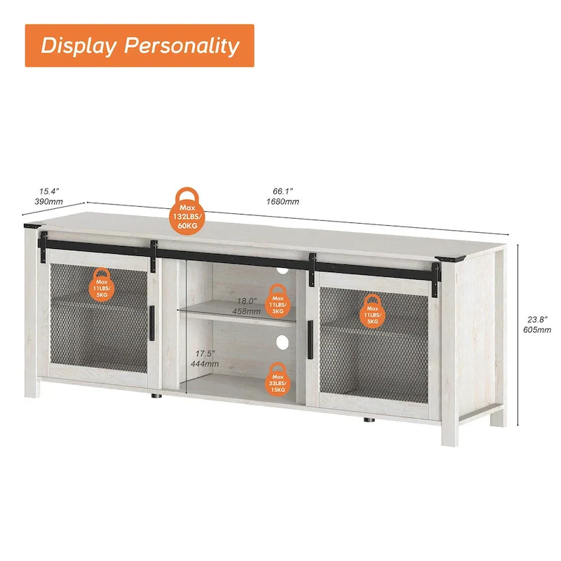 WAMPAT 36 inch 3 Sided Glass Electric Fireplace InsertBlack