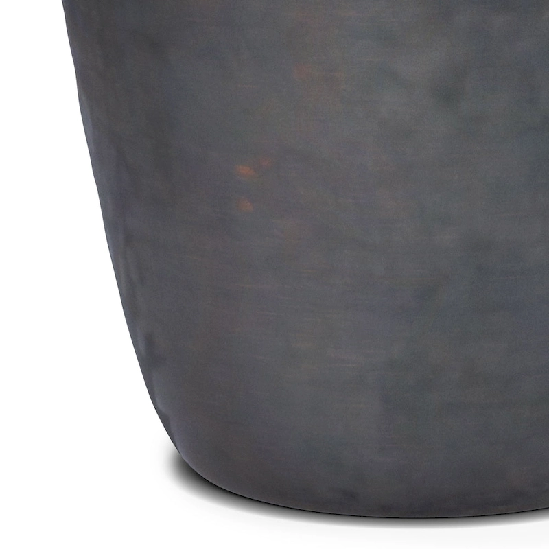 WYNDENHALL Beaton Industrial 20 inch Wide Metal Accent Side Table, Fully Assembled - 20 W x 20 D x 22 H