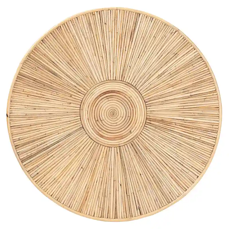 Miami Bohemian Light Honey Rattan Coffee Table