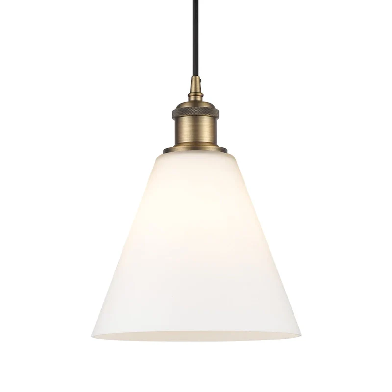 Innovations Lighting 516-1P-12-8 Berkshire Pendant Berkshire 8  Wide
