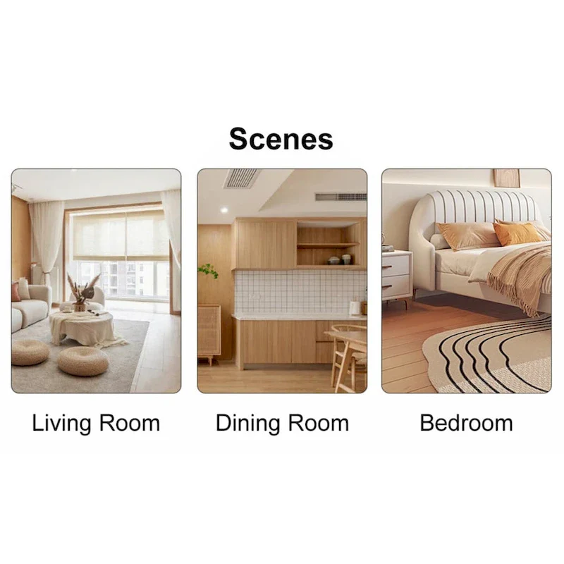 Modern Coffee Table, MDF with Wood Grain & Marble-Inspired Pattern, Easy Assembly, 10-15 Min