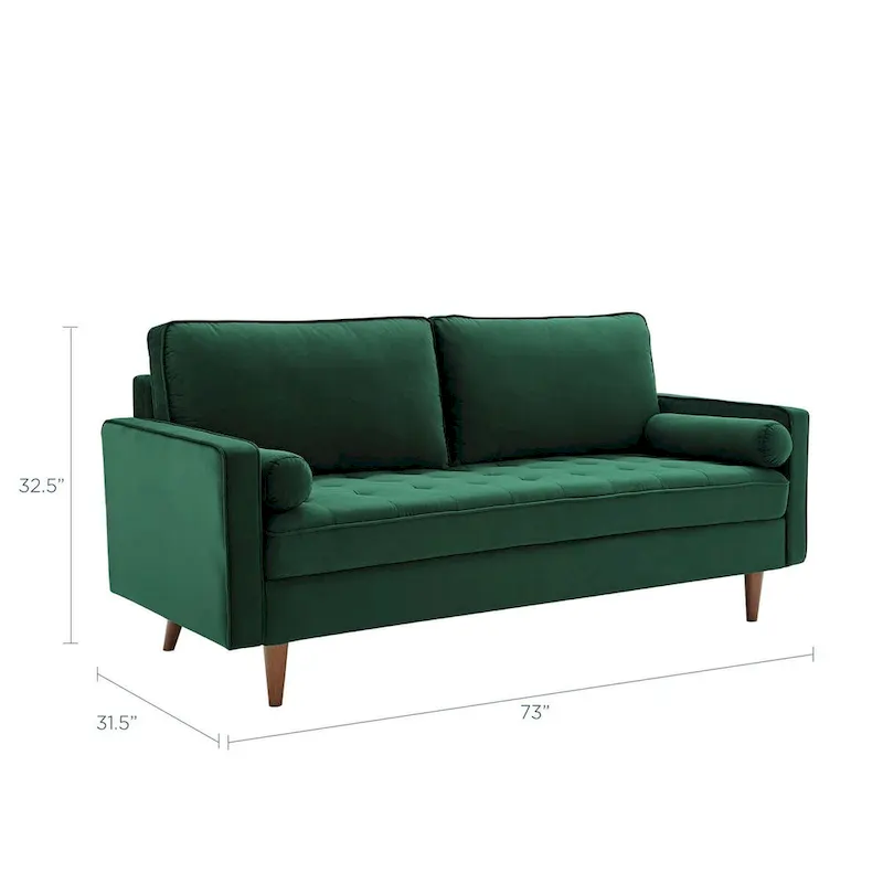 Carson Carrington Talby Velvet Sofa
