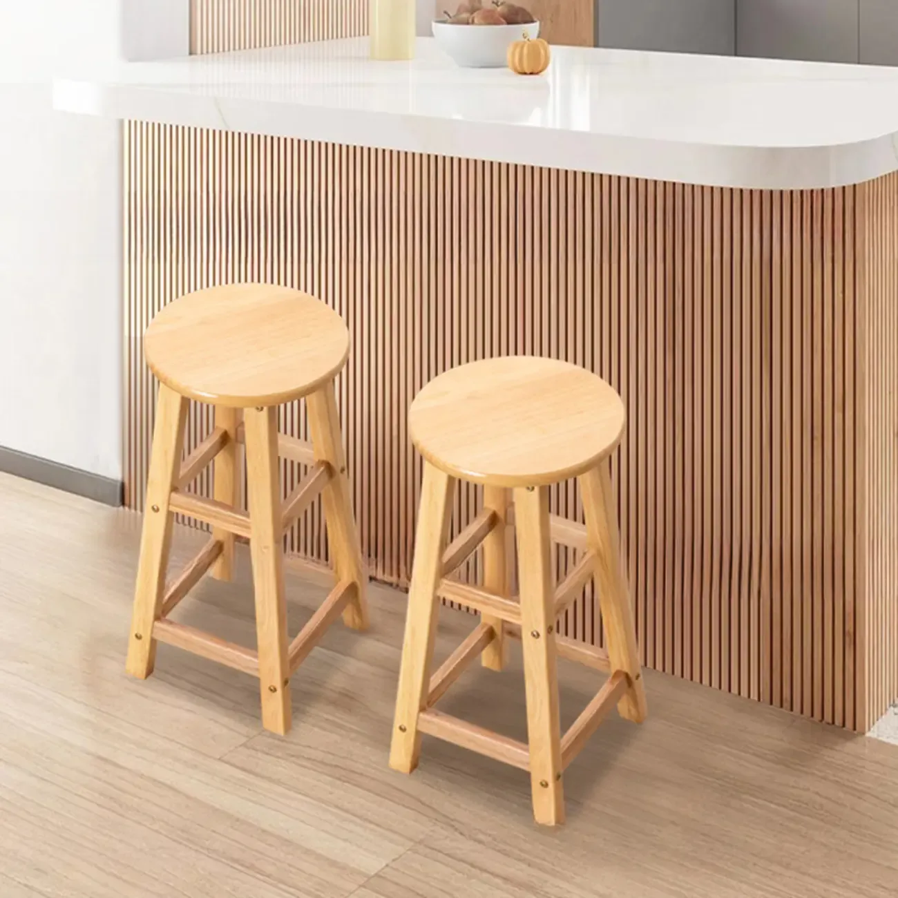 Bar Counter Height Modern Wood Bar Stools