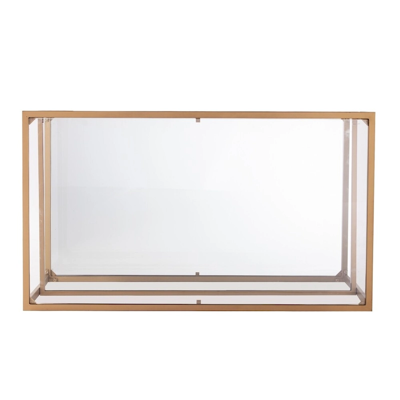 SEI Furniture Glam Gold Metal Coffee Coffee Table