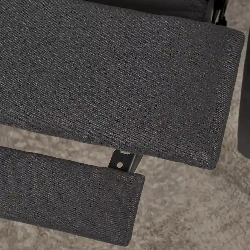 Cerelia Tufted Fabric Recliner by Christopher Knight Home