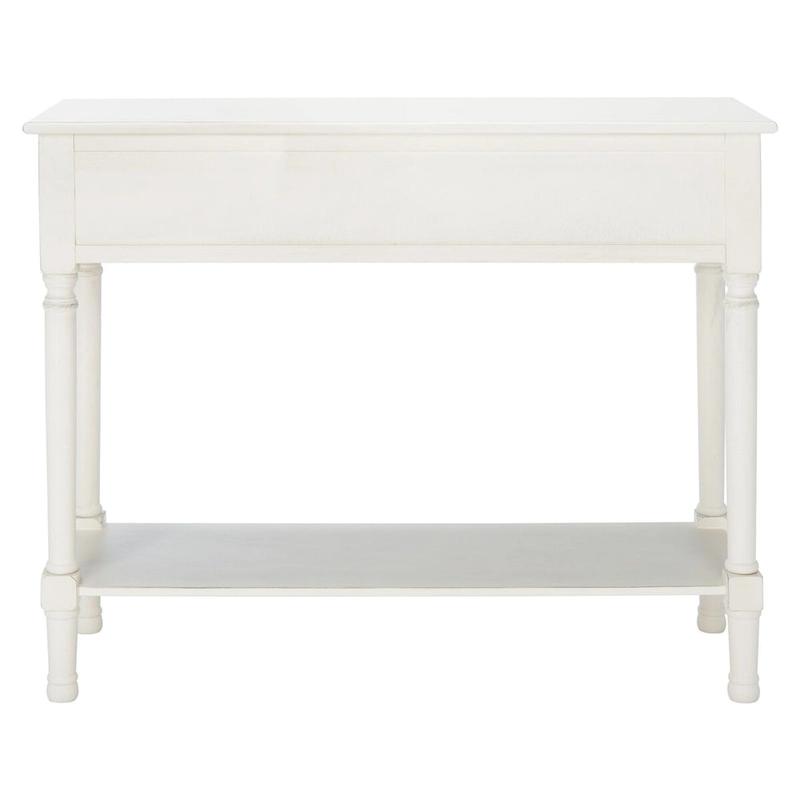 SAFAVIEH Lucetta 2-Drawer Console Table - 35.5 W x 13 L x 29.5 H - 36Wx13Dx30H