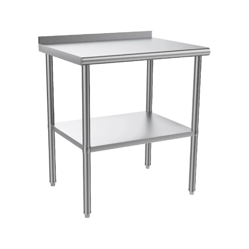 Adjustable Stainless Steel Commercial Prep Table