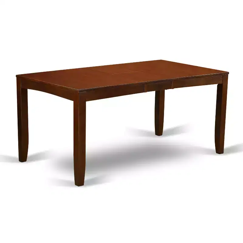 Espresso 7-Piece Rectangle Wood Dining Set, Seats 6