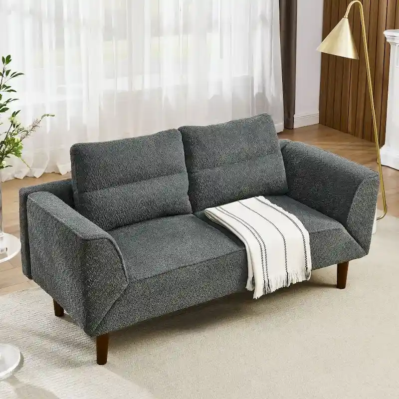 Convertible Futon Loveseat Sleeper Sofa