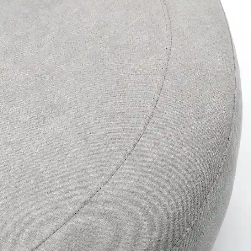 54 Wide Elegant Round Swivel Barrel Chair, Chair and a Half