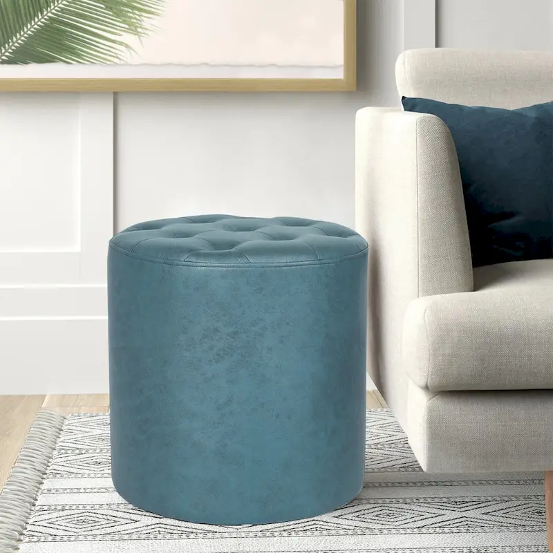 Adeco Upholstered Ottoman