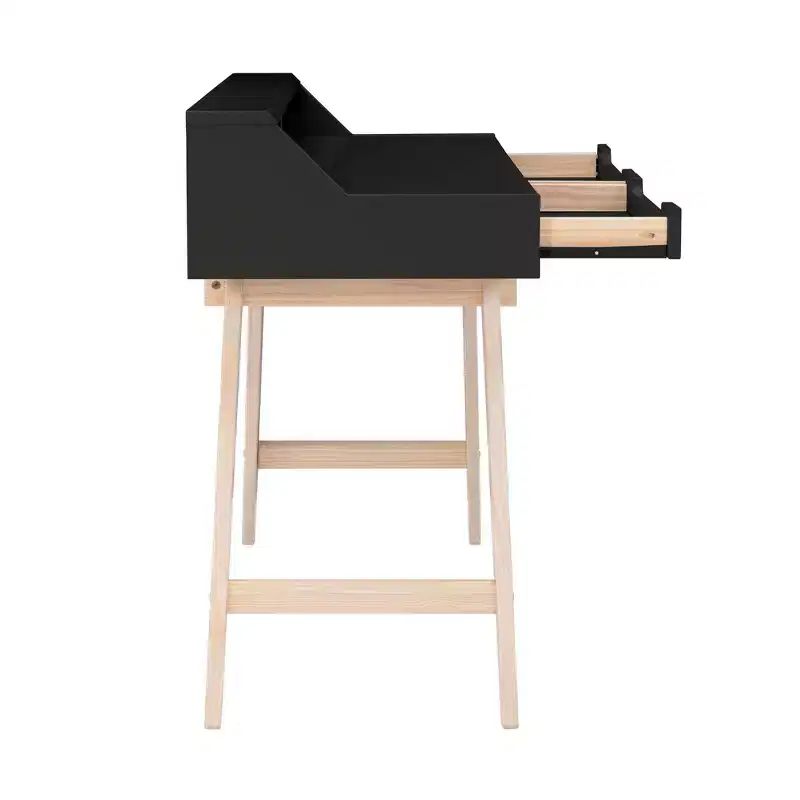 Sloan Modern 2 Drawer Desk - Linon