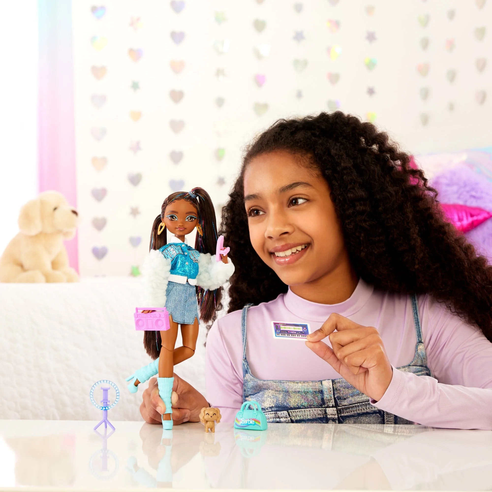 Barbie-Équipe de Rêve Brooklyn-Poupée et 8Accessoires