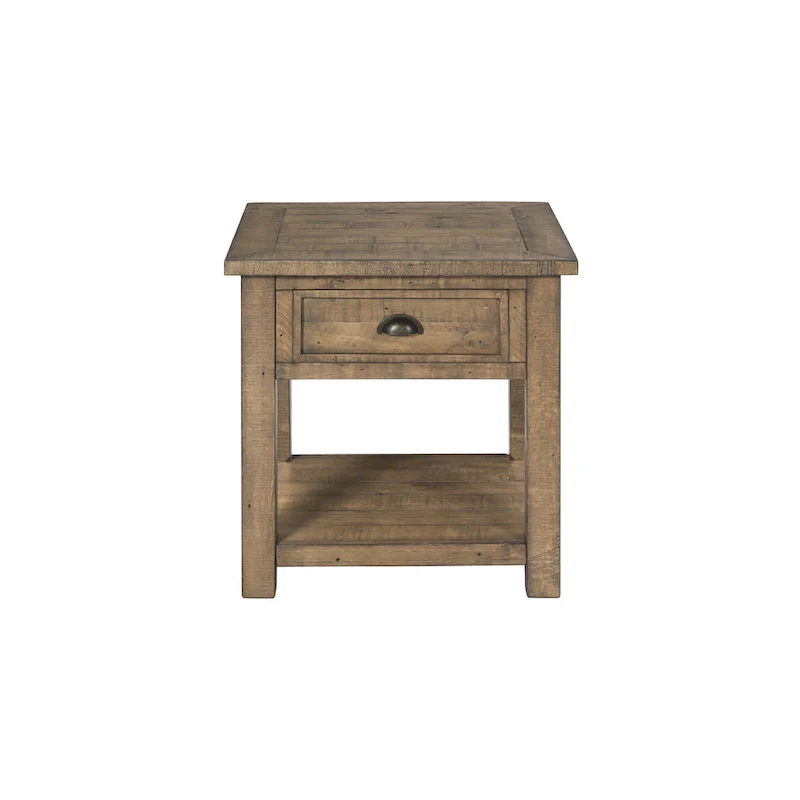 Solid Wood End Table