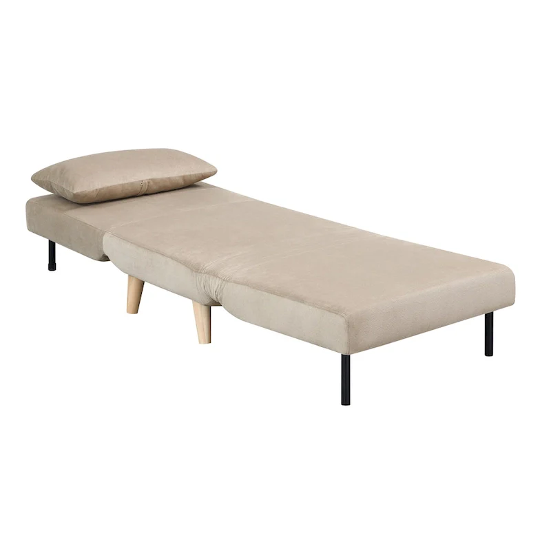 Convertible Upholstered Sofa Bed Sleeper Chair