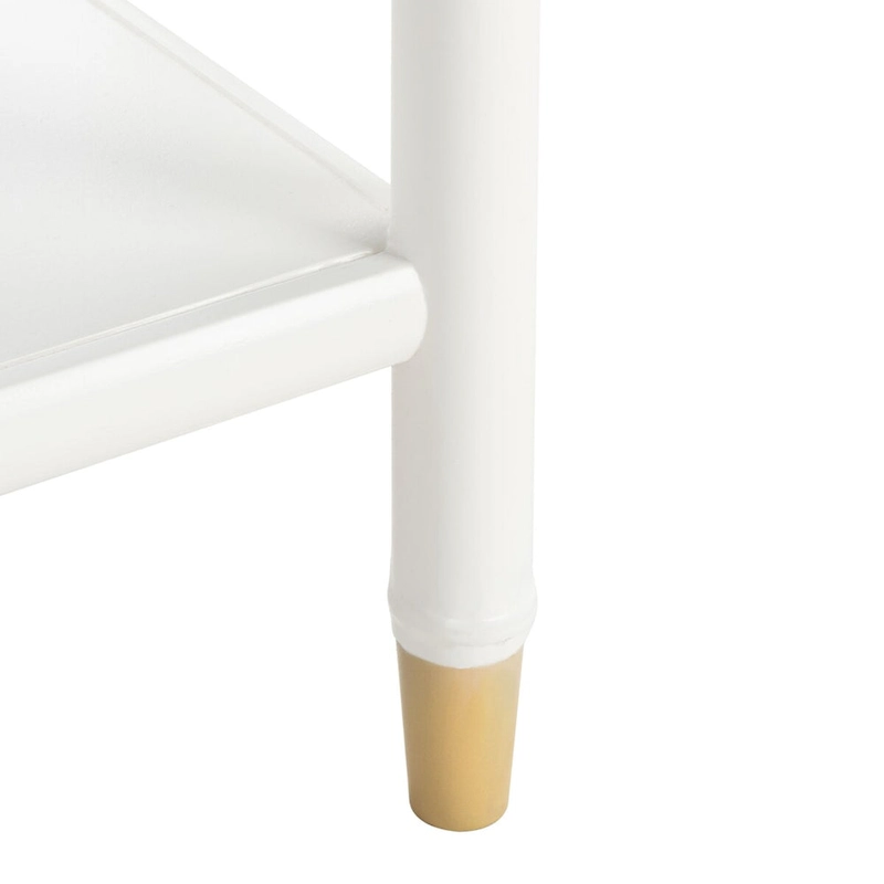 SAFAVIEH Dessa 2-Drawer 1-Shelf Accent Table. - 21