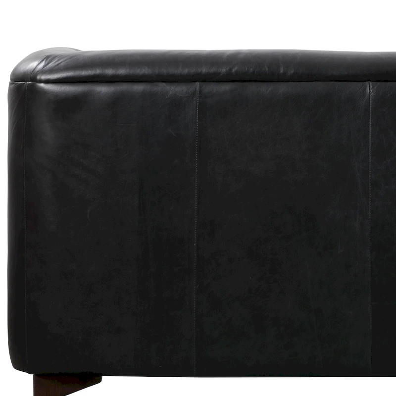 Poly & Bark Essex 89 Sofa - Full Grain Genuine Italian Leather