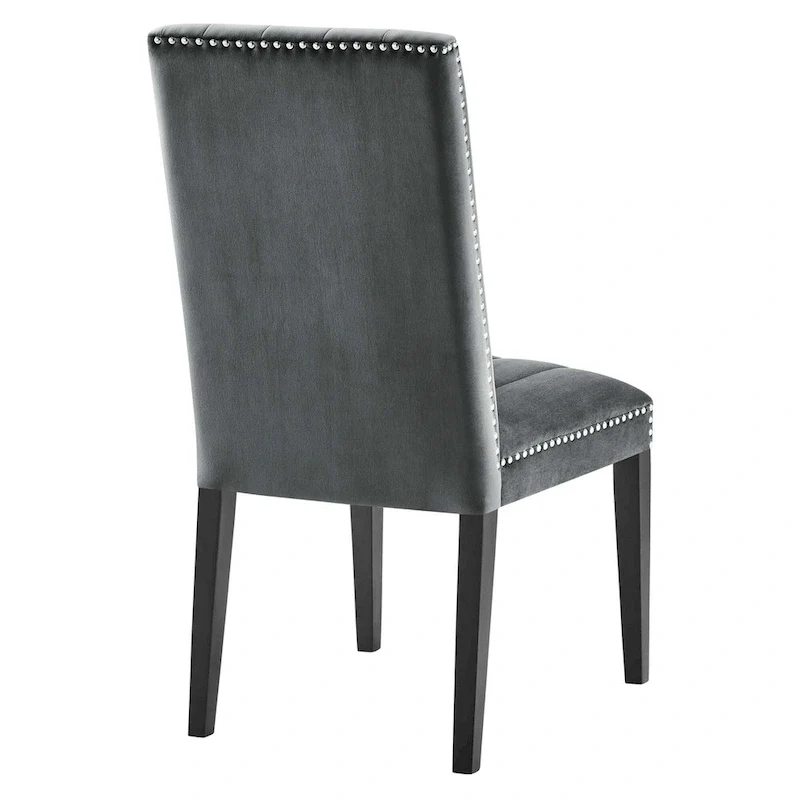 Velvet Dining Side Chairs - Set of 2