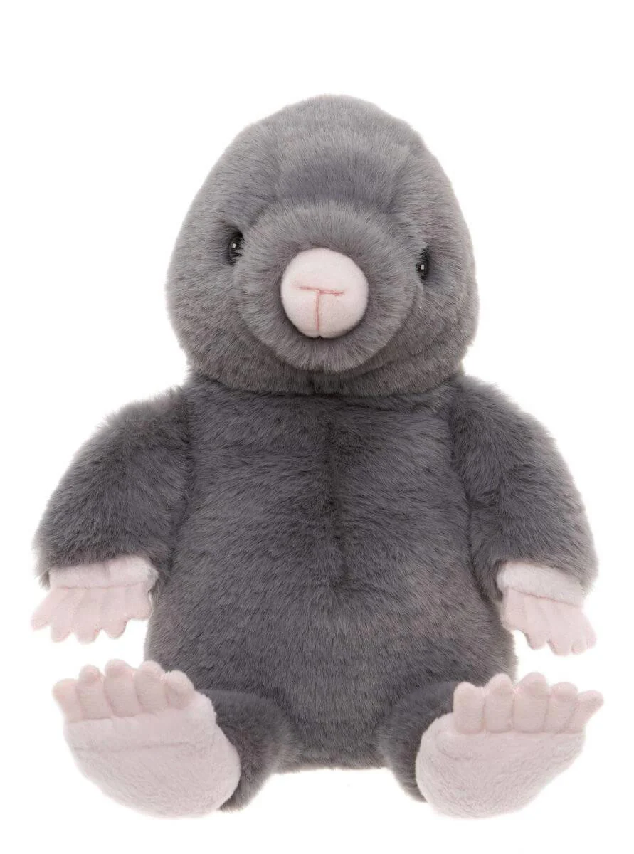 Bear & Me By Charlie Bears Mula Mole Stone Grey 25cm
