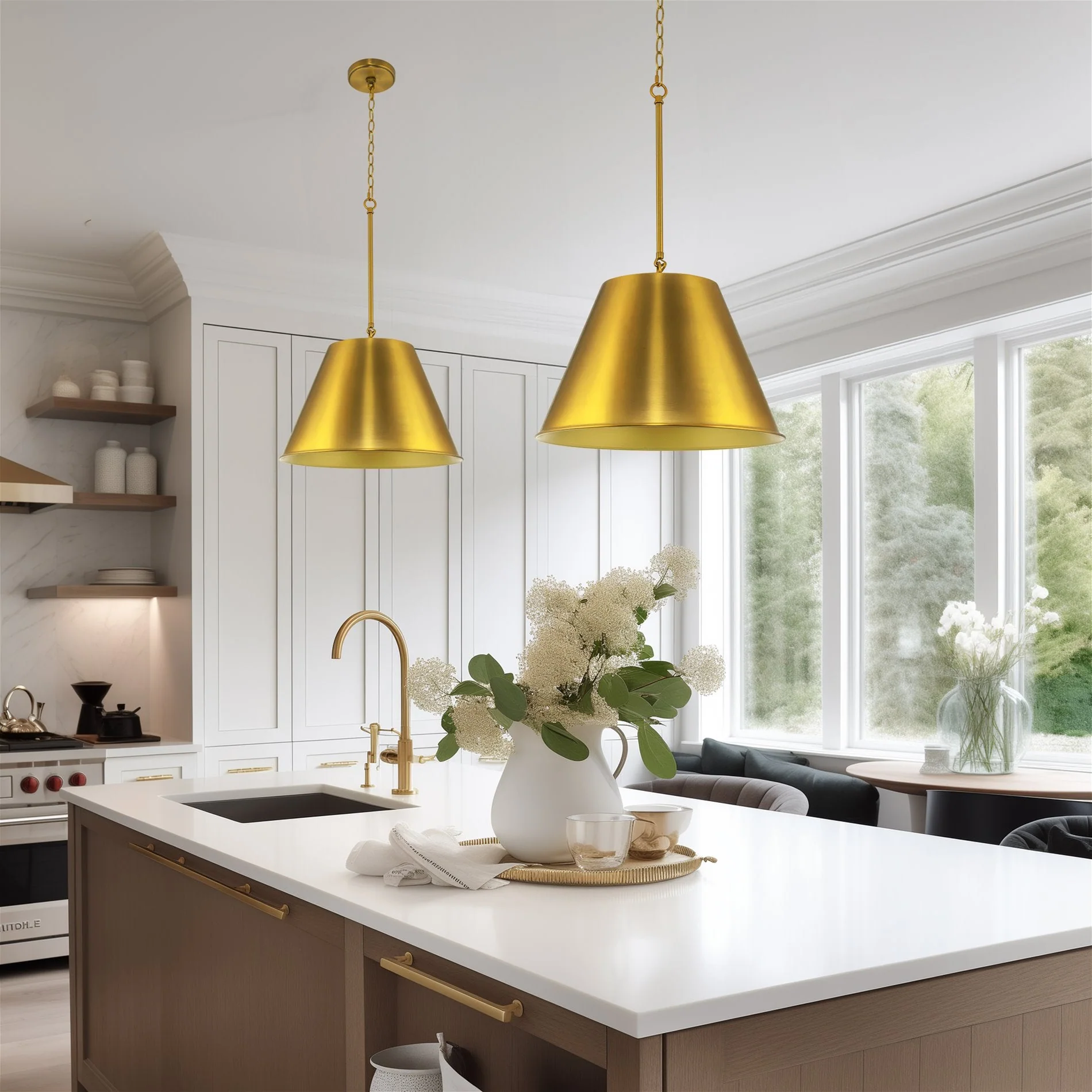 Vida 18 Modern Industrial Pendant Light