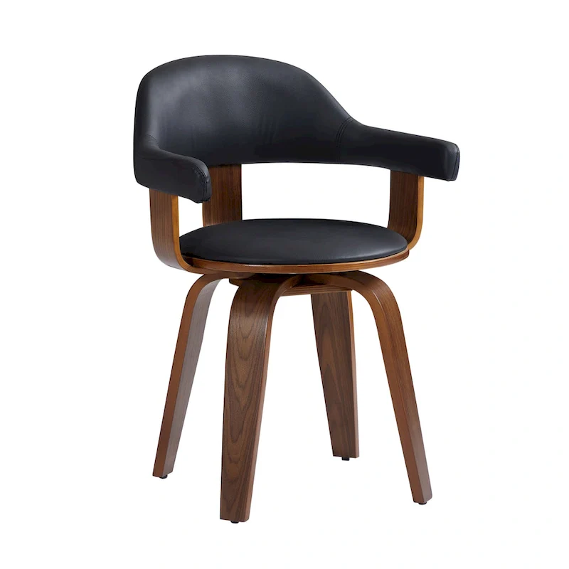 Art Leon Mid-century Modern Swivel Accent Chair