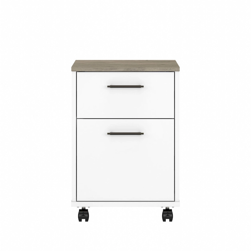 Key West 2 Drawer Mobile File Cabinet by Bush Furniture